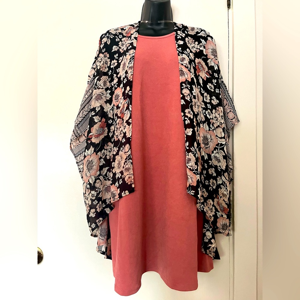 Wallflower Dress/Shaw Matching Set